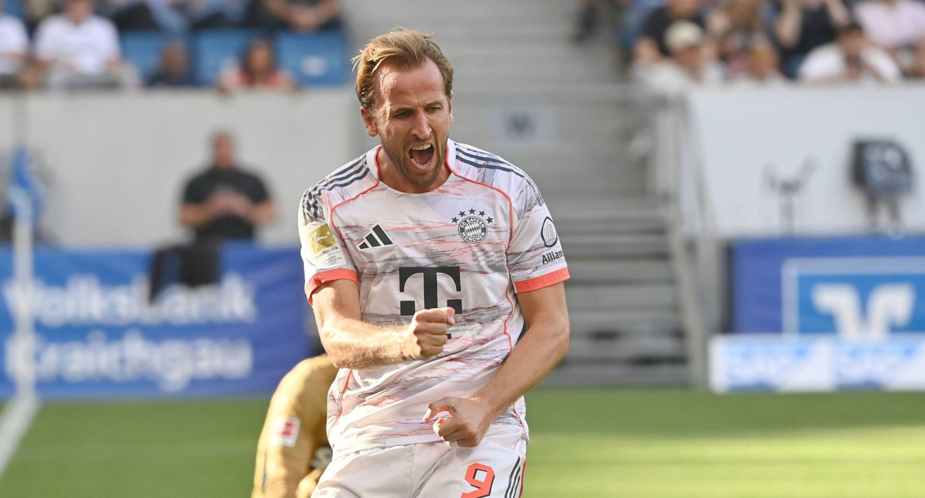 Ο Χάρι Κέιν πανηγυρίζει στο Χοφενχάιμ-Μπάγερν Μονάχου / Πηγή: Imago