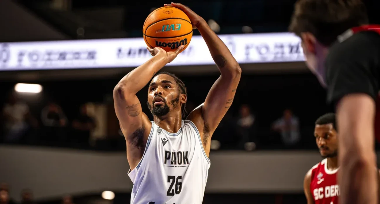 Ο Μπεν Μουρ του ΠΑΟΚ / Πηγή: FIBA Basketball