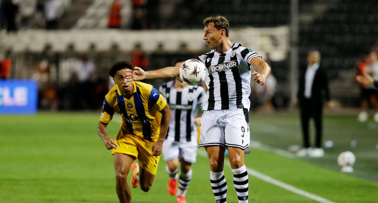 Ο Φεντόρ Τσάλοφ στο ΠΑΟΚ-Μακάμπι Τελ Αβίβ / Πηγή: Intime