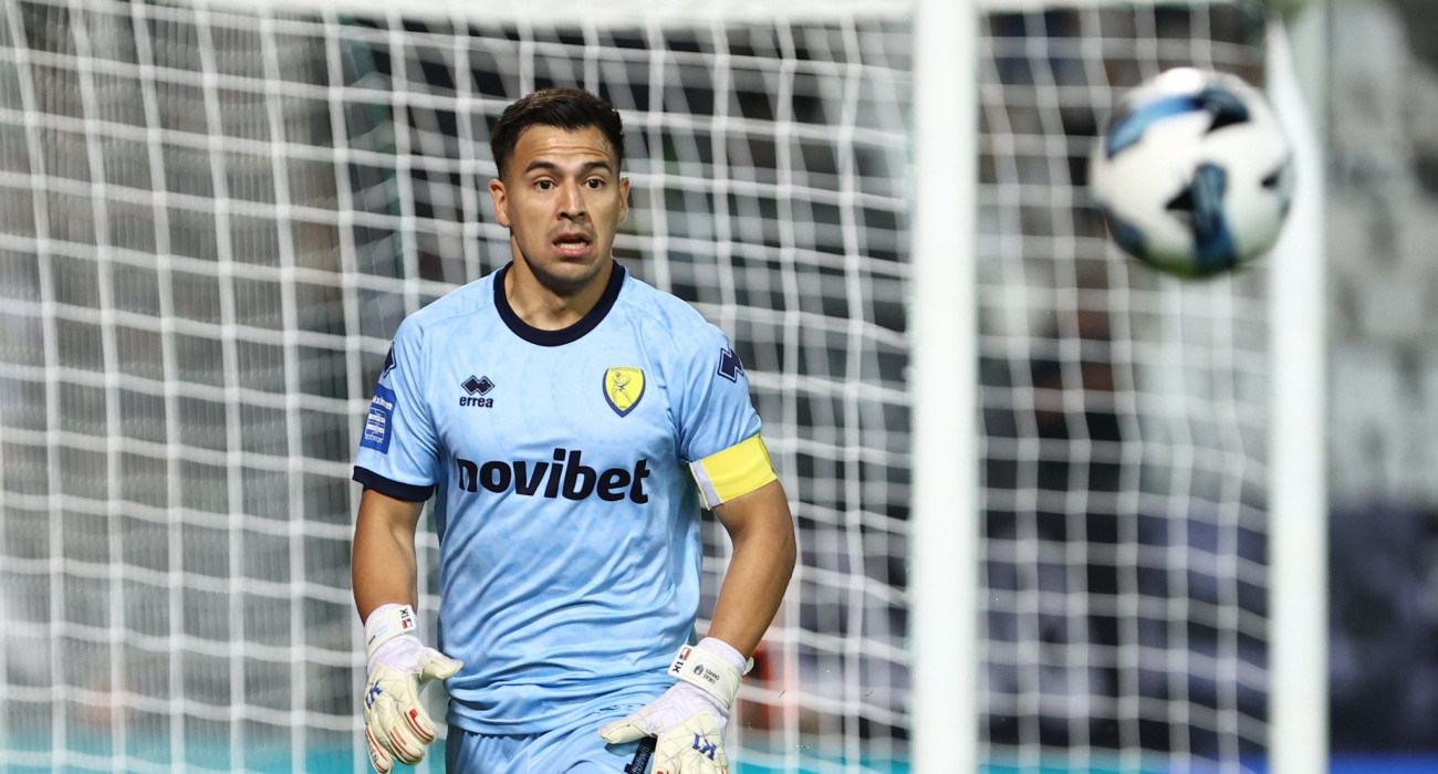 Ο Λούκας Τσάβες με τον Παναιτωλικό / Πηγή: Eurokinissi