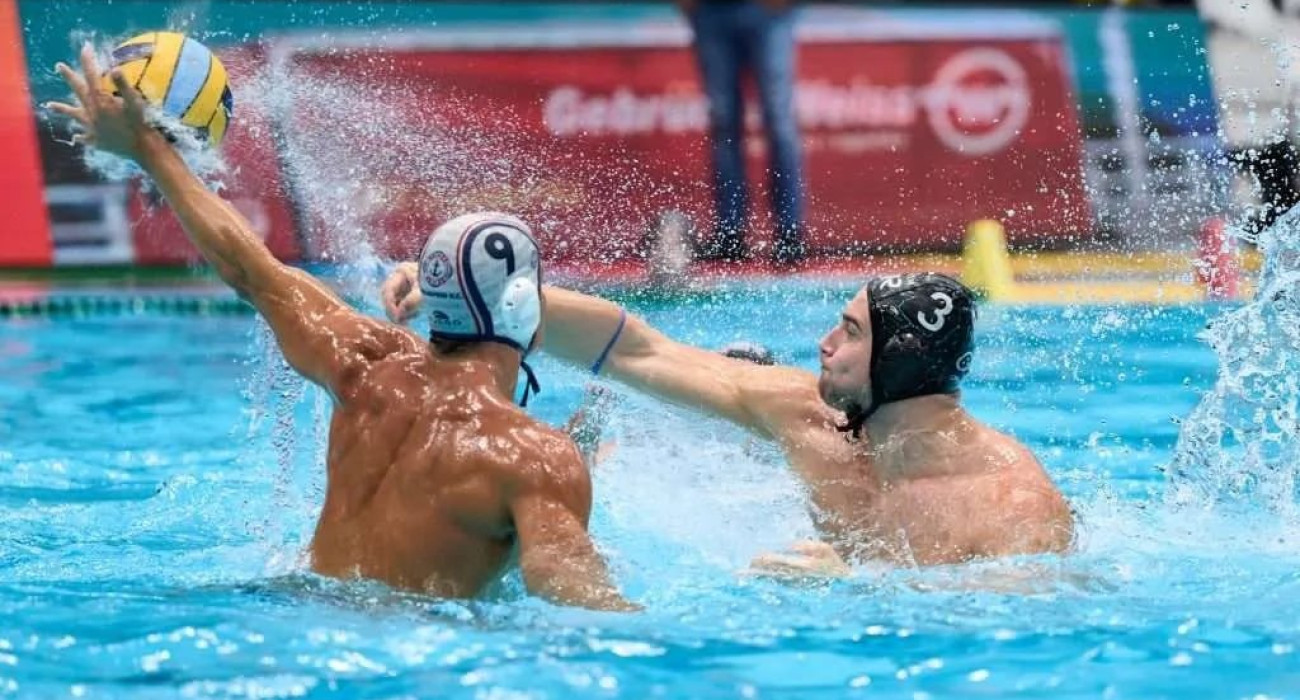 Φάση από τον αγώνα της Βουλιαγμένης στα προκριματικά του LEN Champions League / Πηγή: European Aquatics
