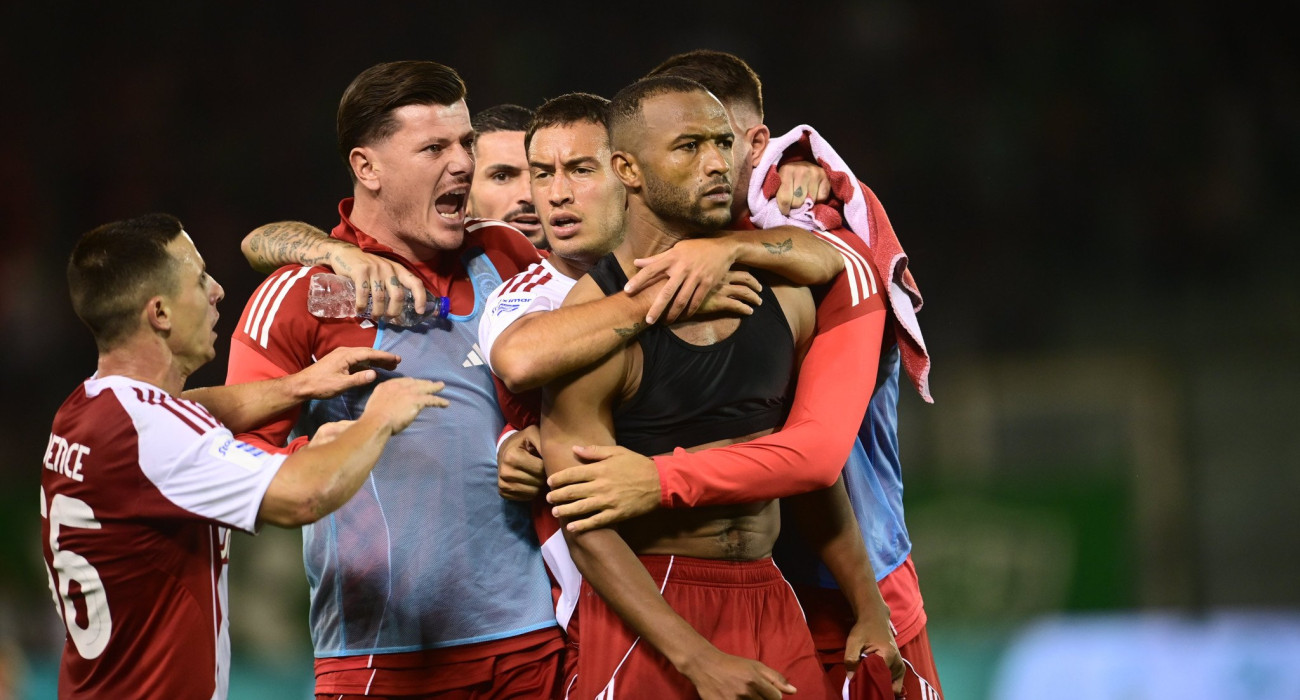 Ο Ελ Κααμπί πανηγυρίζει το 1-1 κόντρα στον Παναθηναϊκό / Πηγή: Eurokinissi