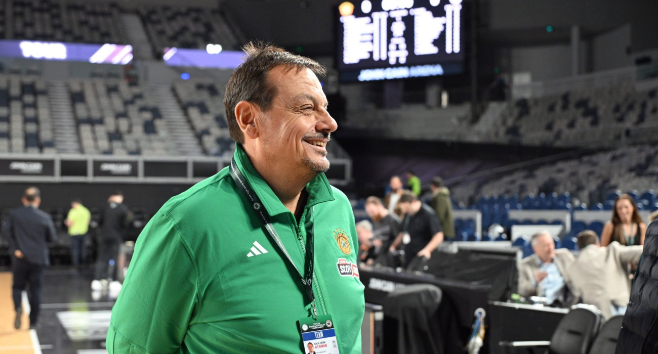 Ο Εργκίν Αταμάν κατά τη διάρκεια του τουρνουά «Παύλος Γιαννακόπουλος»/Πηγή: Intime