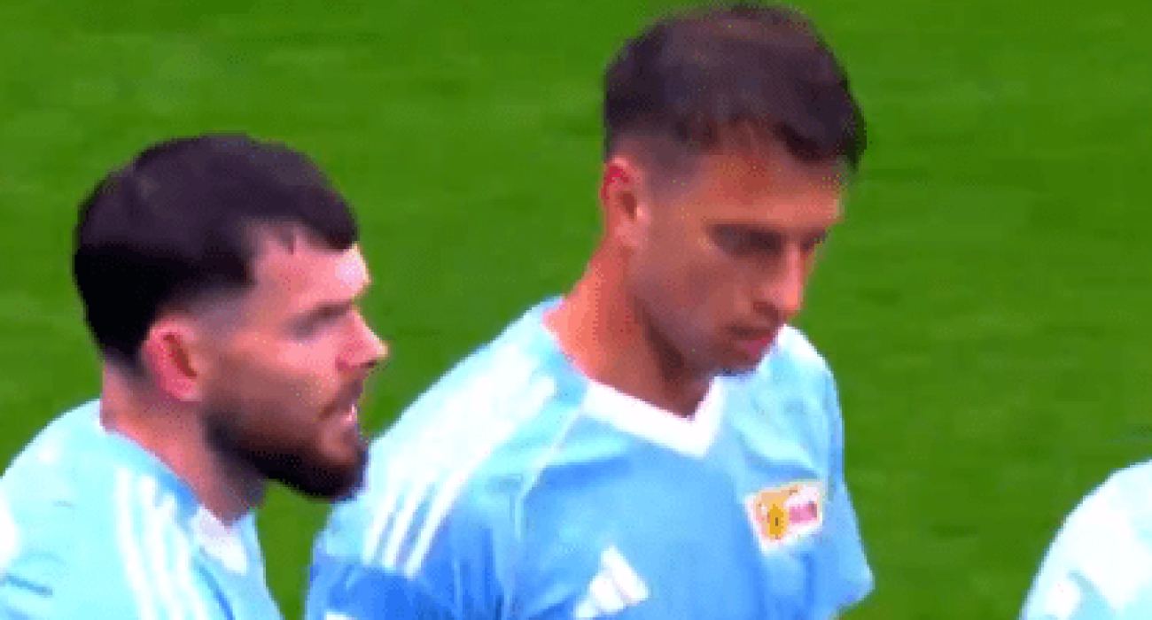 Οι παίκτες της Ουνιόν μετά το τρίτο γκολ της ομάδας τους / Screenshot