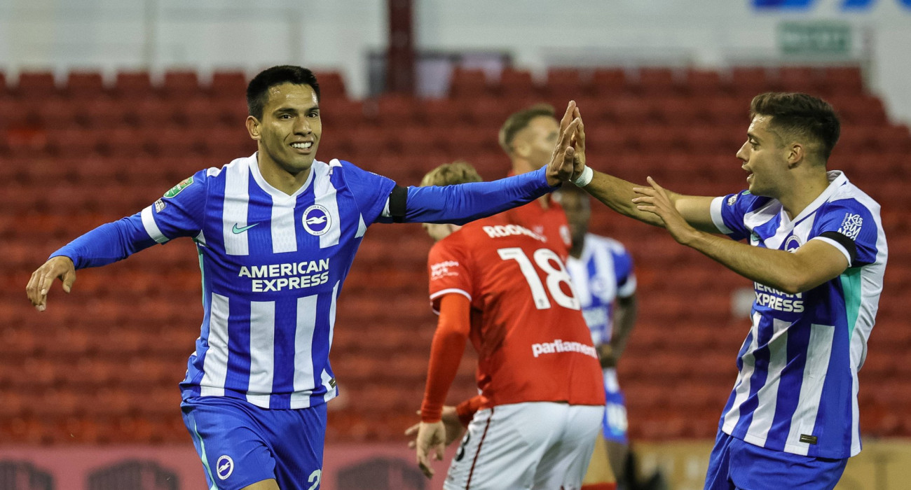 Ο Ντιέγκο Γκόμεζ με τον Στέφανο Τζίμα / Πηγή: Imago