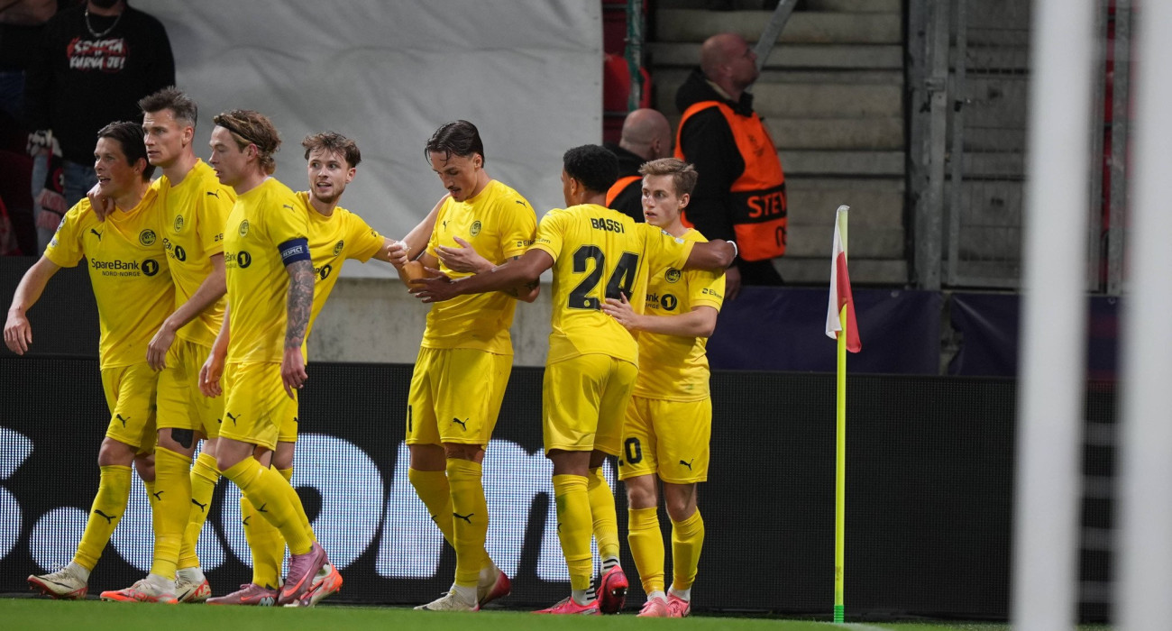 Οι παίκτες της Μπόντο Γκλιμτ πανηγυρίζουν / Πηγή: Imago