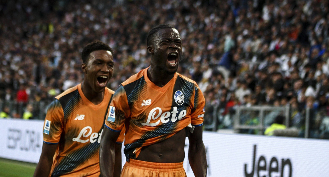 Οι ποδοσφαιριστές της Αταλάντα πανηγυρίζουν / Πηγή: Imago