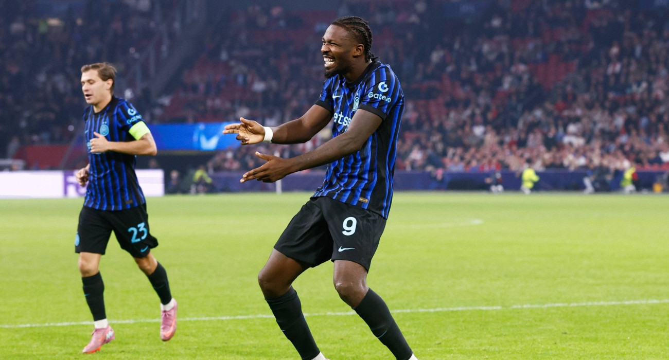 O Μάρκους Τουράμ της Ίντερ πανηγυρίζει / Πηγή: Imago