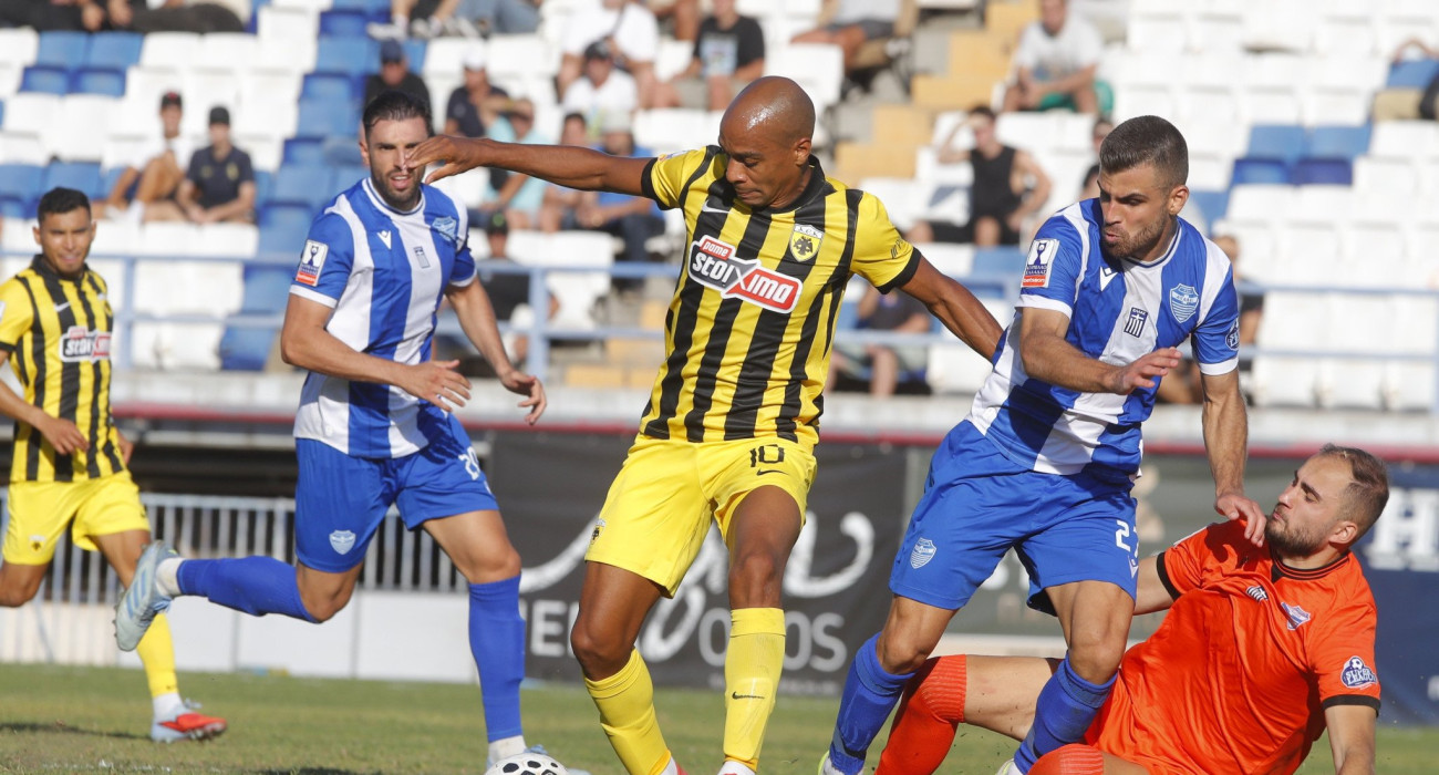 Ο Ζοάο Μάριο σε αγώνα της ΑΕΚ / Πηγή: Eurokinissi