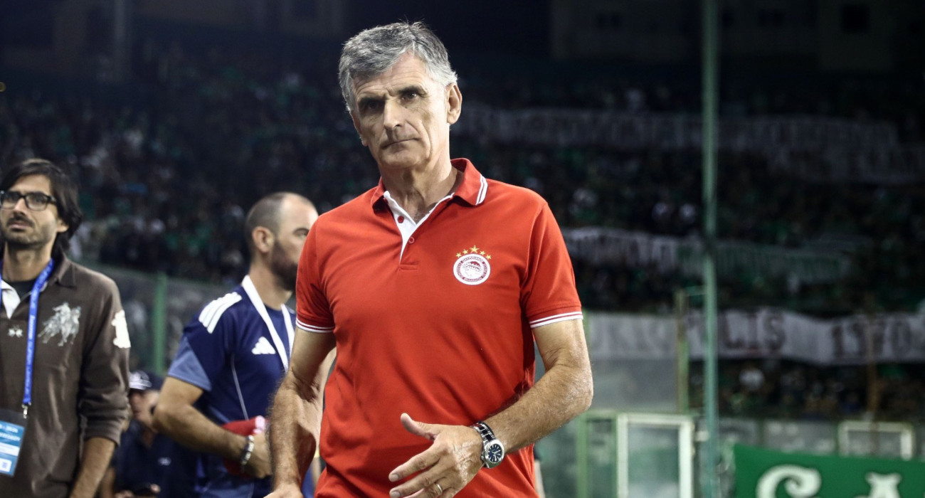 Ο προπονητής του Ολυμπιακού Χοσέ Λουίς Μεντιλίμπαρ / Πηγή: Intime