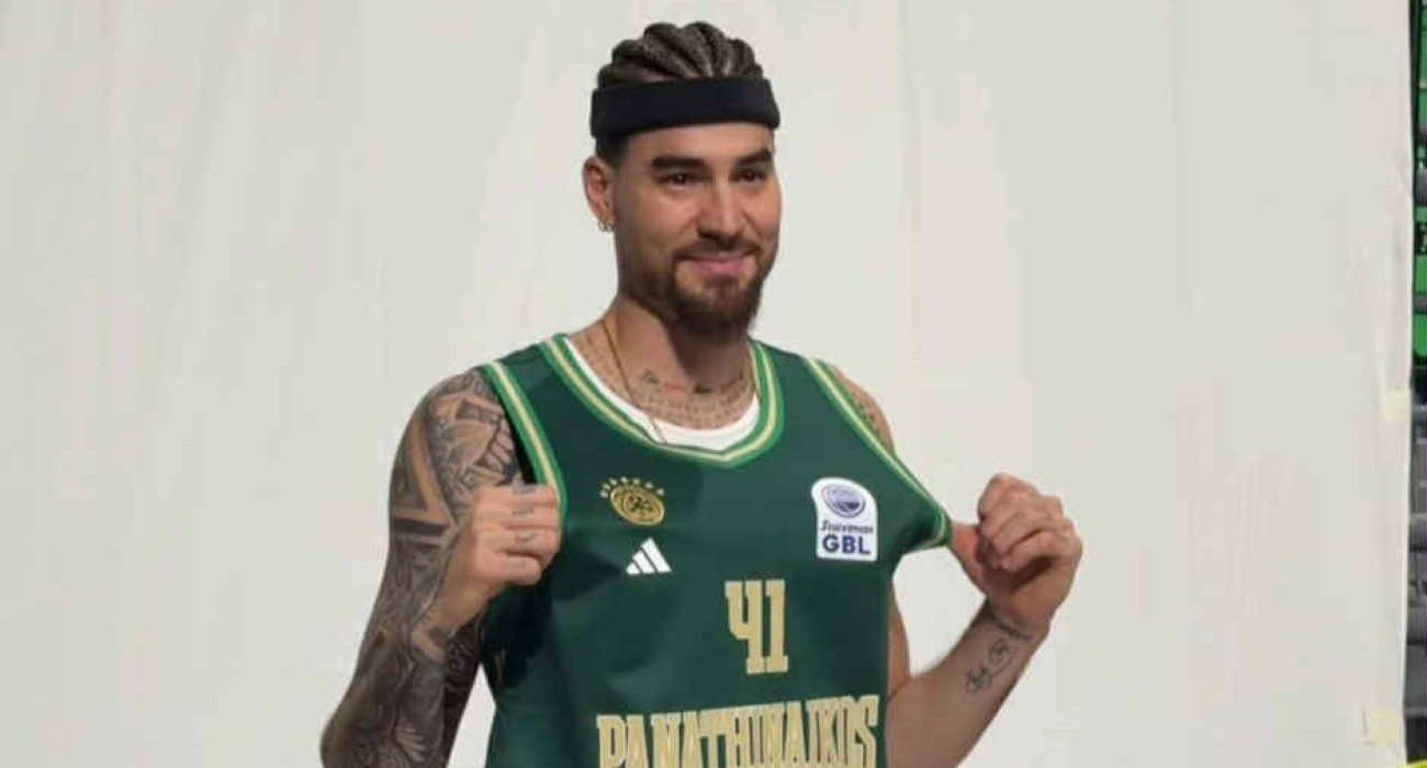 Ο Χουάντσο Ερνανγκόμεθ στην media day του Παναθηναϊκού / Πηγή: Instagram @paobc