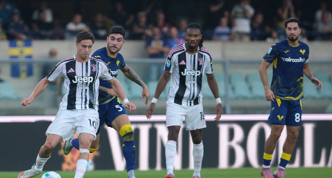Φάση από τον αγώνα της Γιουβέντους με την Ελλάς Βερόνα / Πηγή: Imago