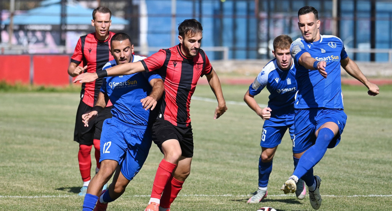 Φάση από το ματς Απόλλων Καλαμαριάς - Εθνικός Νέου Κεραμιδίου / Πηγή: Intime