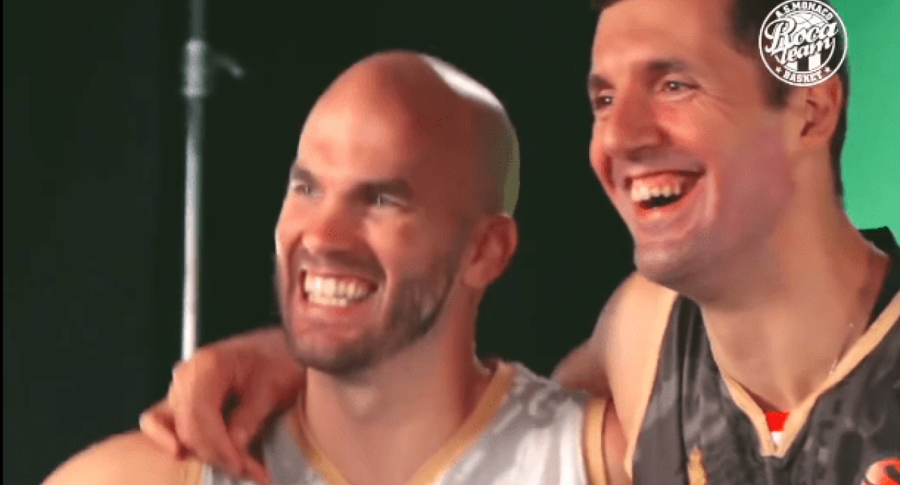 Ο Νικ Καλάθης με τον Νίκολα Μίροτιτς