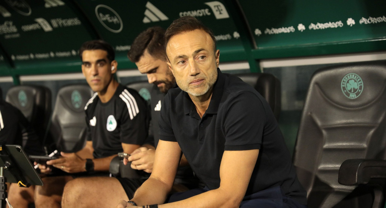 Ο προπονητής του Παναθηναϊκού, Χρήστος Κόντης / Πηγή: Intime