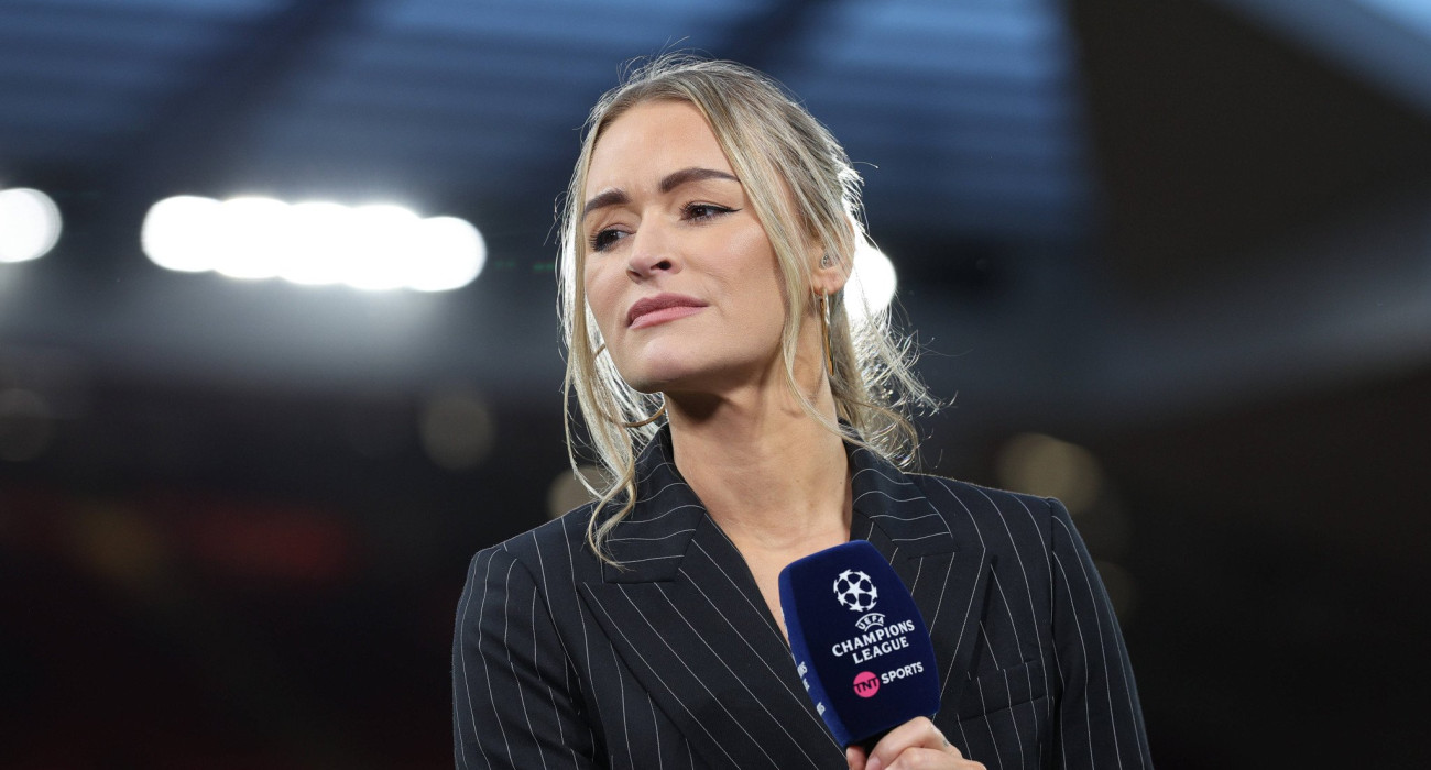 Η αναλύτρια του TNT Sports, Λάουρα Γουντς / Πηγή: Imago