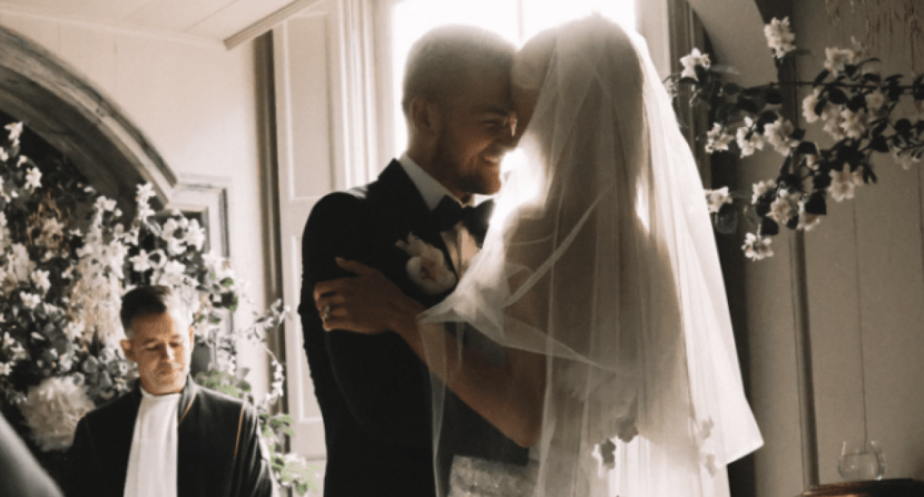 Ο Ματάις Ντε Λιχτ την ημέρα του γάμου του/Πηγή: Instagram