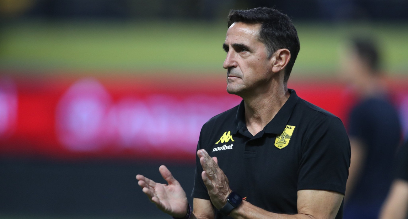 Ο προπονητής του Άρη Μανόλο Χιμένεθ / Πηγή: Ευrokinissi