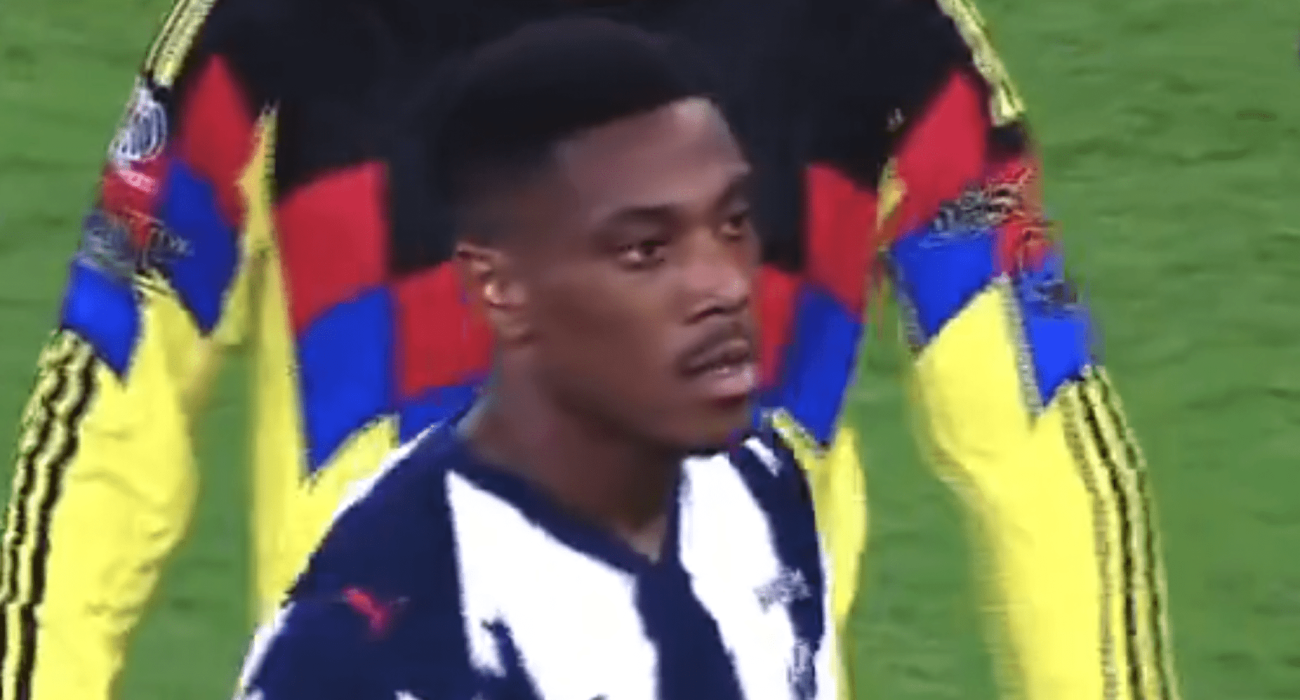 Ο Αντονί Μαρσιάλ με τη Μοντερέι / Screenshot