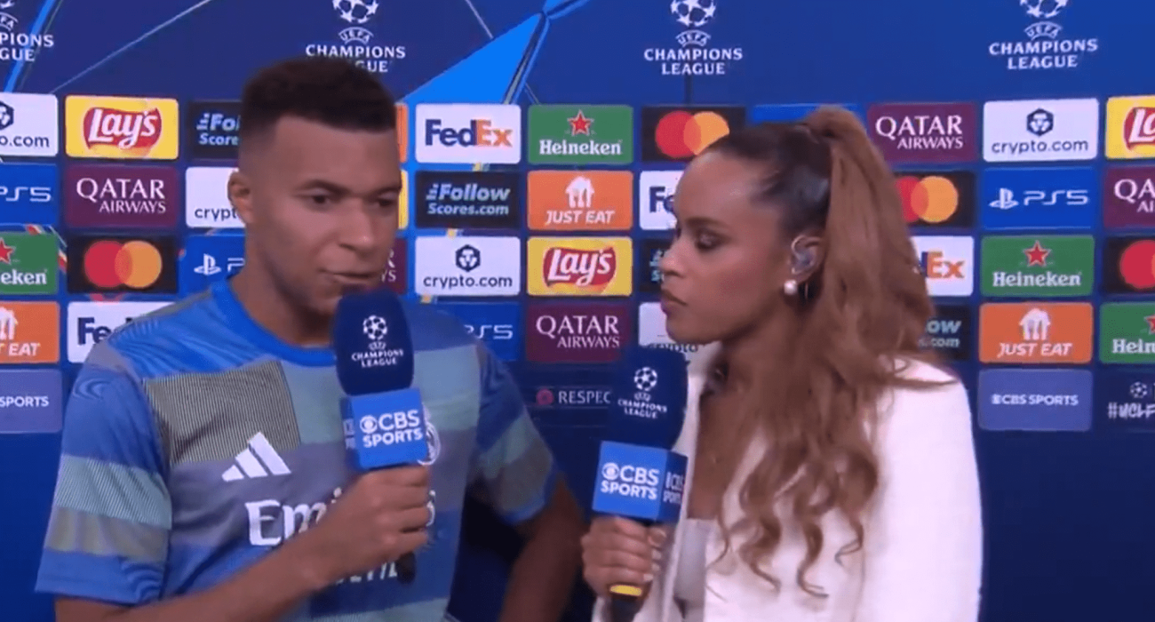 Ο Κιλιάν Εμπαπέ / Screenshot