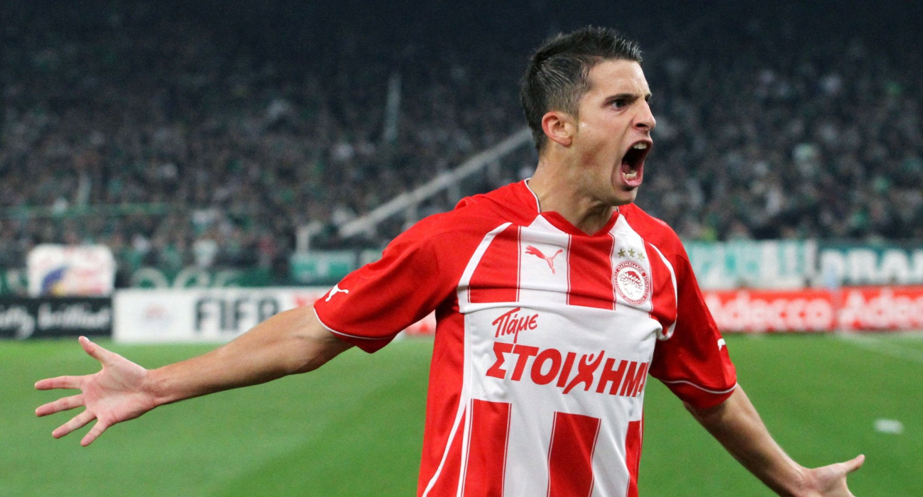 Ο Κέβιν Μιραλάς σε ντέρμπι Παναθηναϊκός-Ολυμπιακός / Πηγή: Eurokinissi