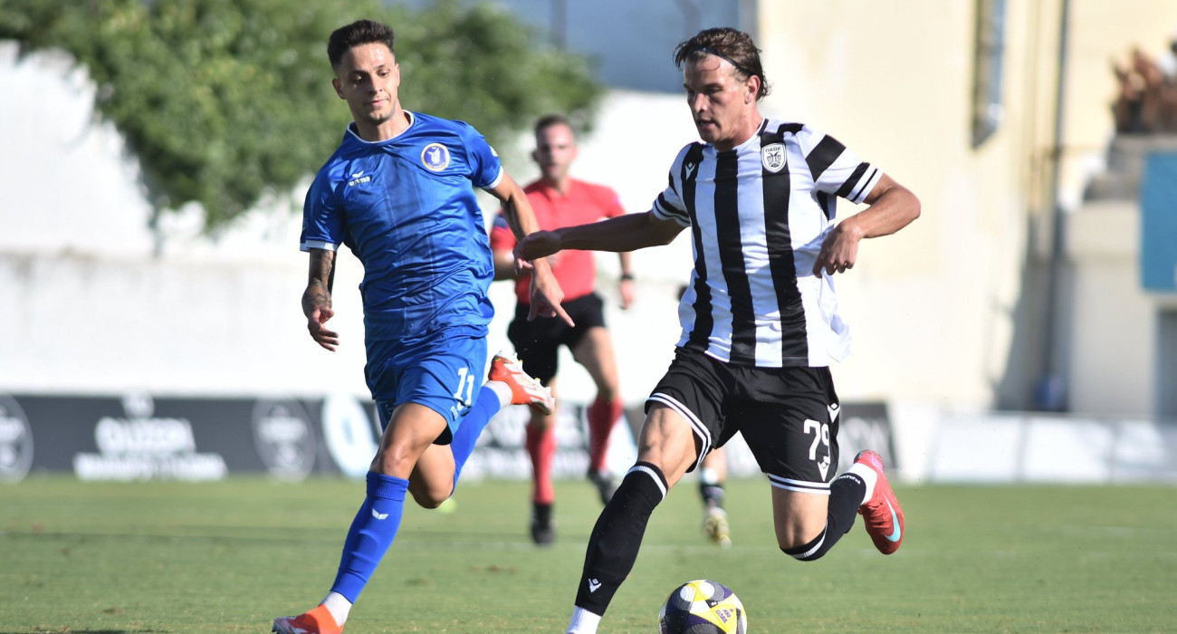 Φάση από το ματς Νίκη Βόλου - ΠΑΟΚ Β / Πηγή: Eurokinissi