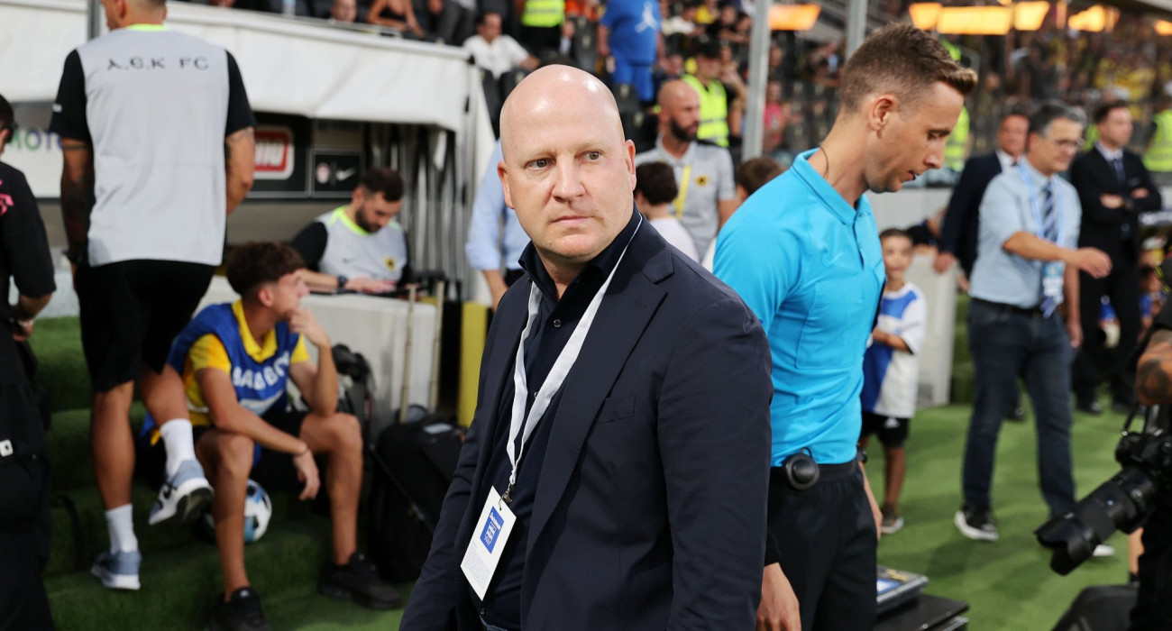 Ο προπονητής της ΑΕΚ, Μάρκο Νίκολιτς / Πηγή: Intime
