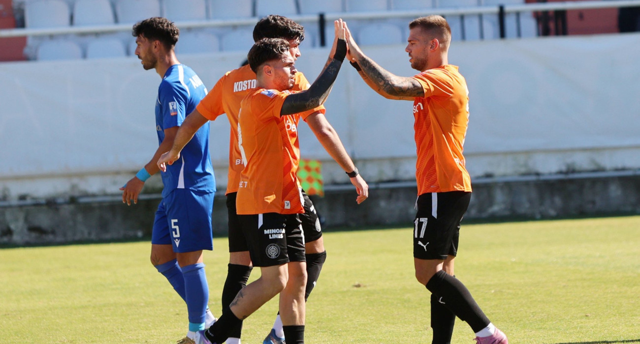 Ο ΟΦΗ νίκησε πολύ εύκολα την Καβάλα / Πηγή: Intime