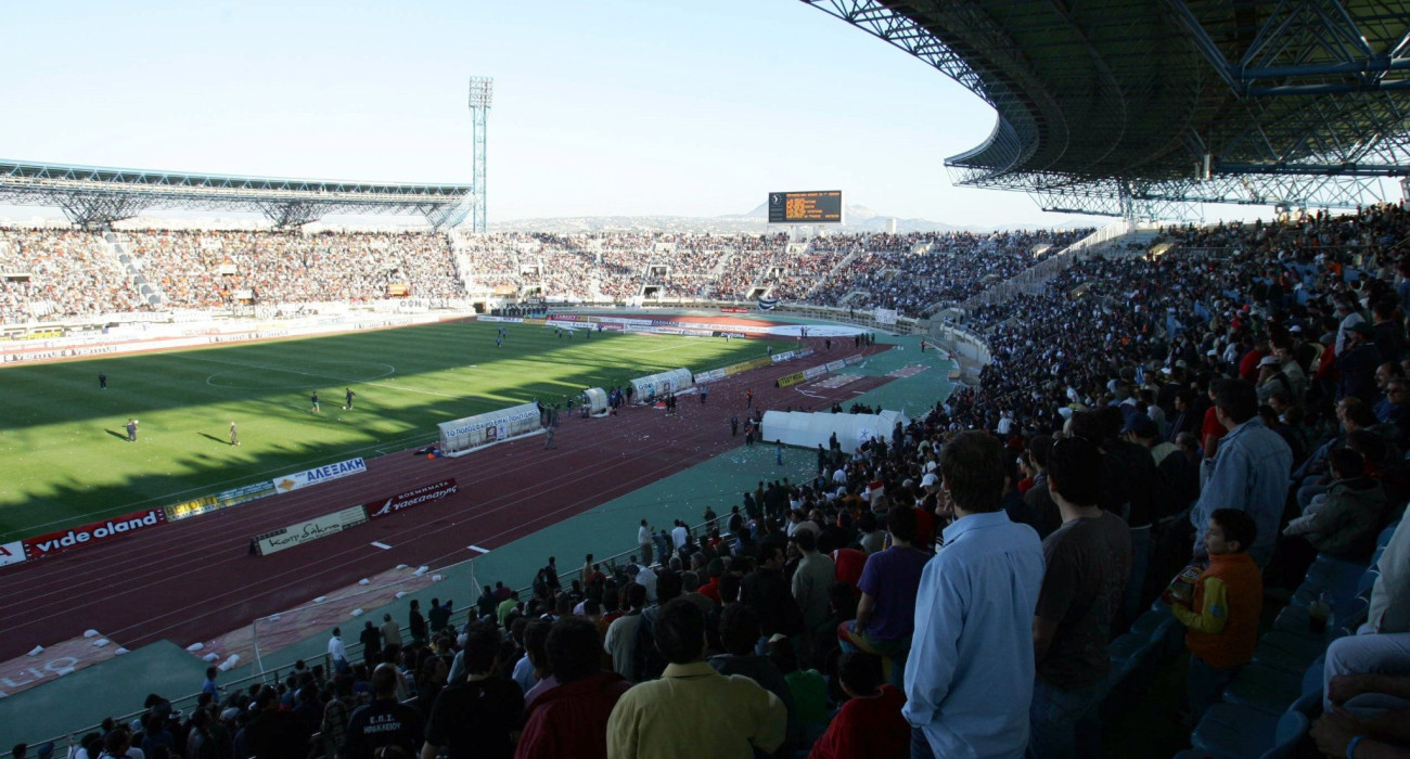 Οπαδοί του ΟΦΗ στο Παγκρήτιο στάδιο / Πηγή: Intime