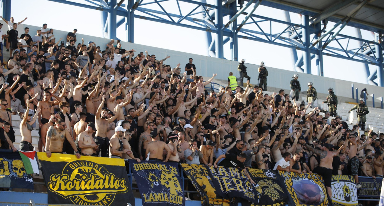 Οπαδοί της ΑΕΚ / Πηγή: Eurokinissi