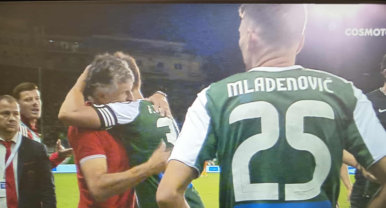 Πρώτα «αρπάχτηκαν», μετά αγκαλιάστηκαν Μεντιλίμπαρ και Τζούρισιτς (video)