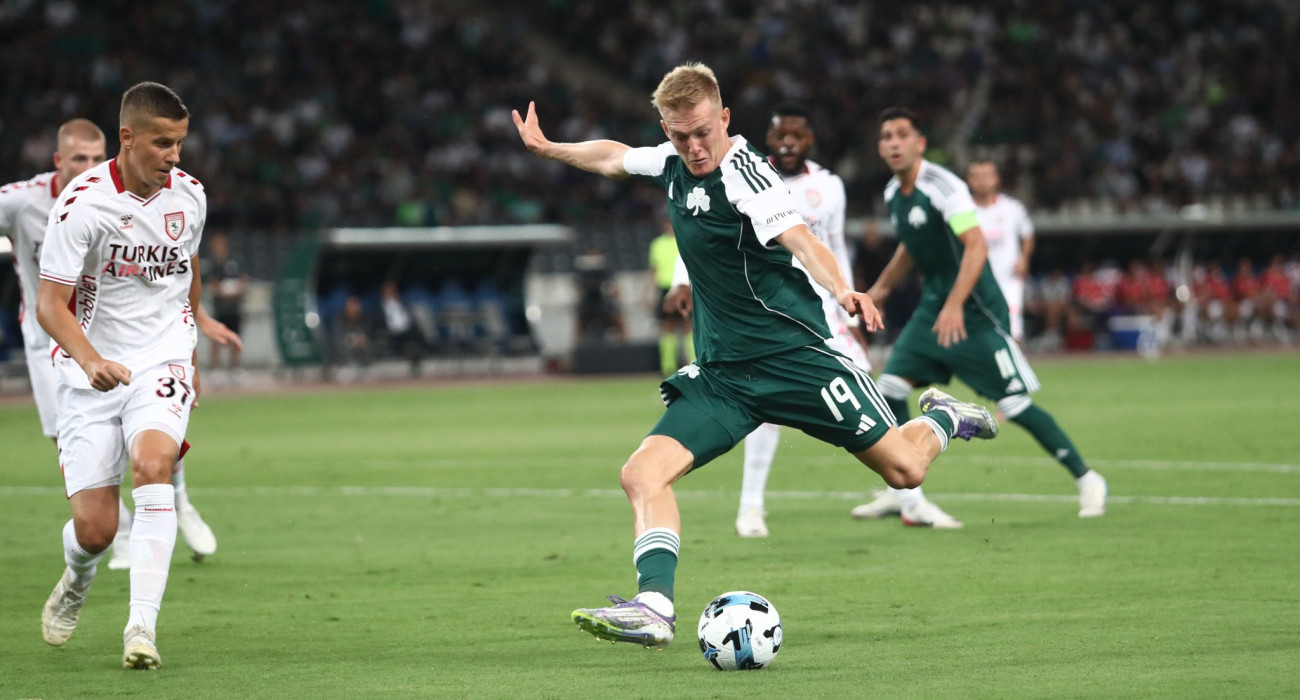 Ο Παναθηναϊκός τιμωρήθηκε με πρόστιμο από την UEFA για τον εντός έδρας αγώνα του με τη Σαμσουνσπόρ - ΠΗΓΗ: Eurokinissi