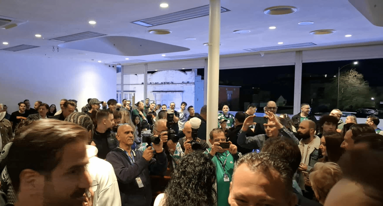 Πλήθος κόμσου στην Μελβούρνη για τον Παναθηναϊκό