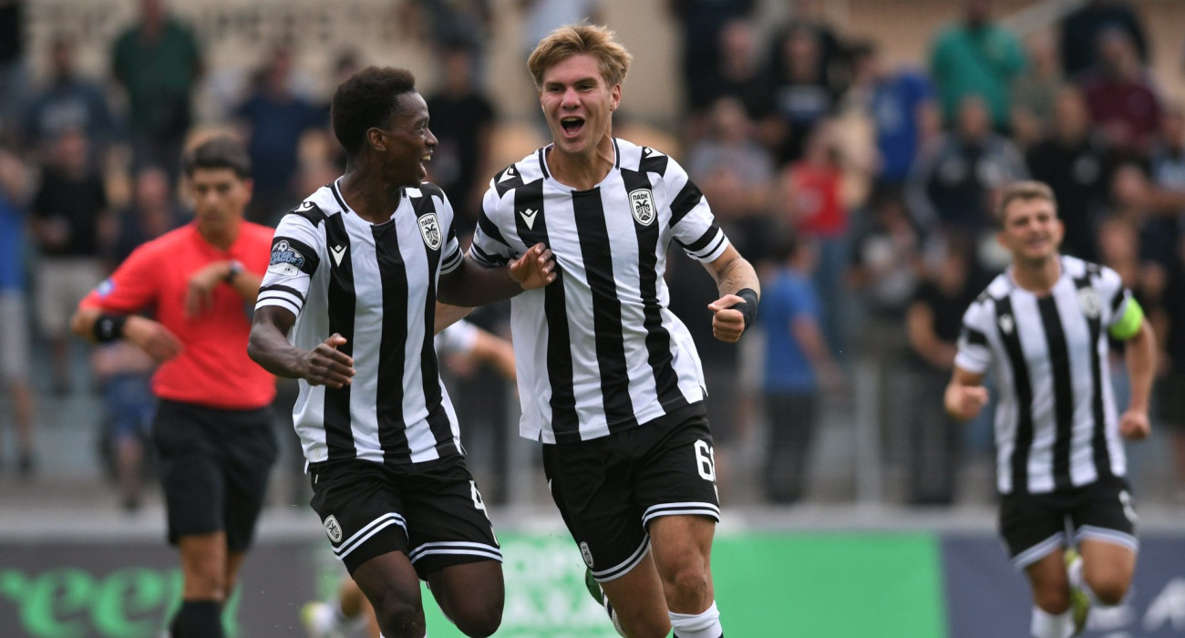 Ο Εσθονός Μούστμα σκοράρει με την φανέλα του ΠΑΟΚ Β / Πηγή: Eurokinissi