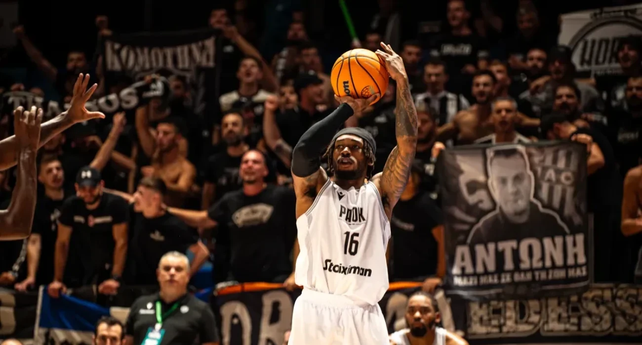 Ο Κέι Σι Τζάκσον σε παιχνίδι με τον ΠΑΟΚ, Πηγή: FIBA