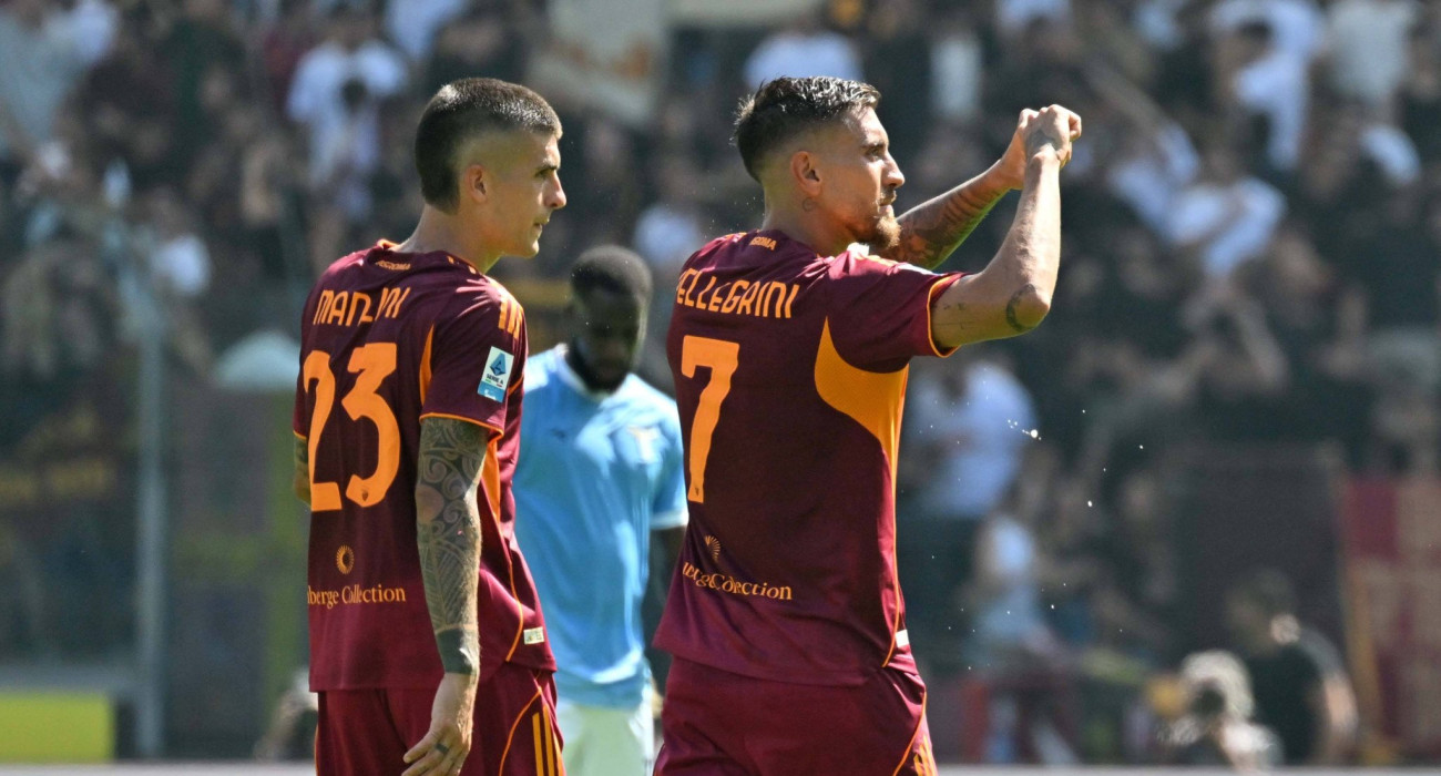 Ο Πελεγκρίνι πανηγυρίζει κόντρα στη Λάτσιο / Πηγή: Imago