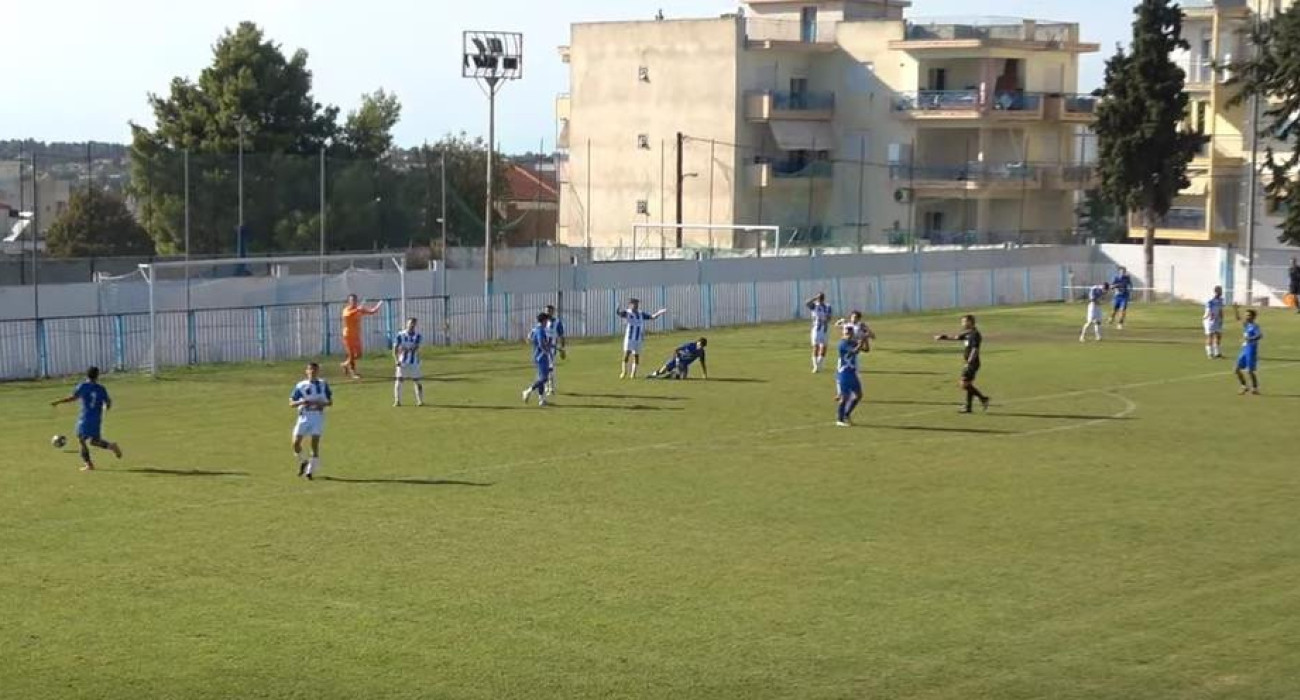 Φάση από το ματς Ποσειδών Μηχανιώνας - ΦΑΣ Νάουσα / Screenshot