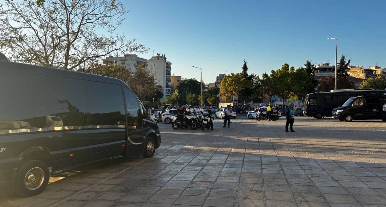 Τα μέτρα ασφαλείας στην Τούμπα / Screenshot