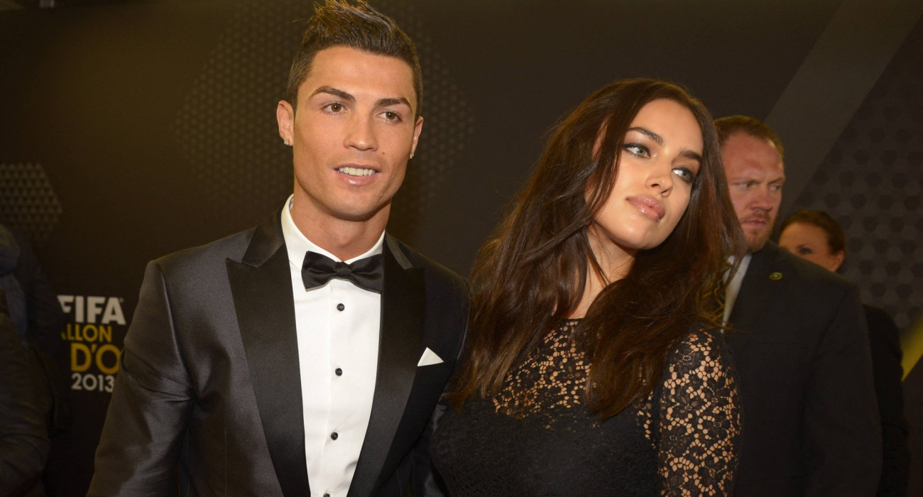 Ο Κριστιάνο Ρονάλντο και η Ιρίνα Σάικ σε δημόσια εμφάνισή τους/Πηγή: Imago