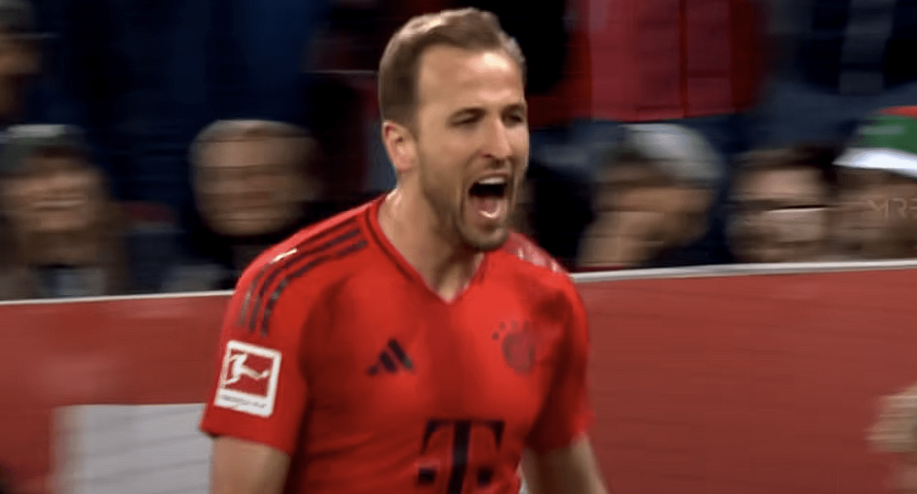 O Χάρι Κέιν πανηγυρίζει / Πηγή: Printscreen