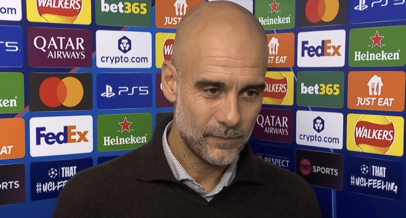 Ο Πεπ Γκουαρδιόλα / Πηγή: Printscreen