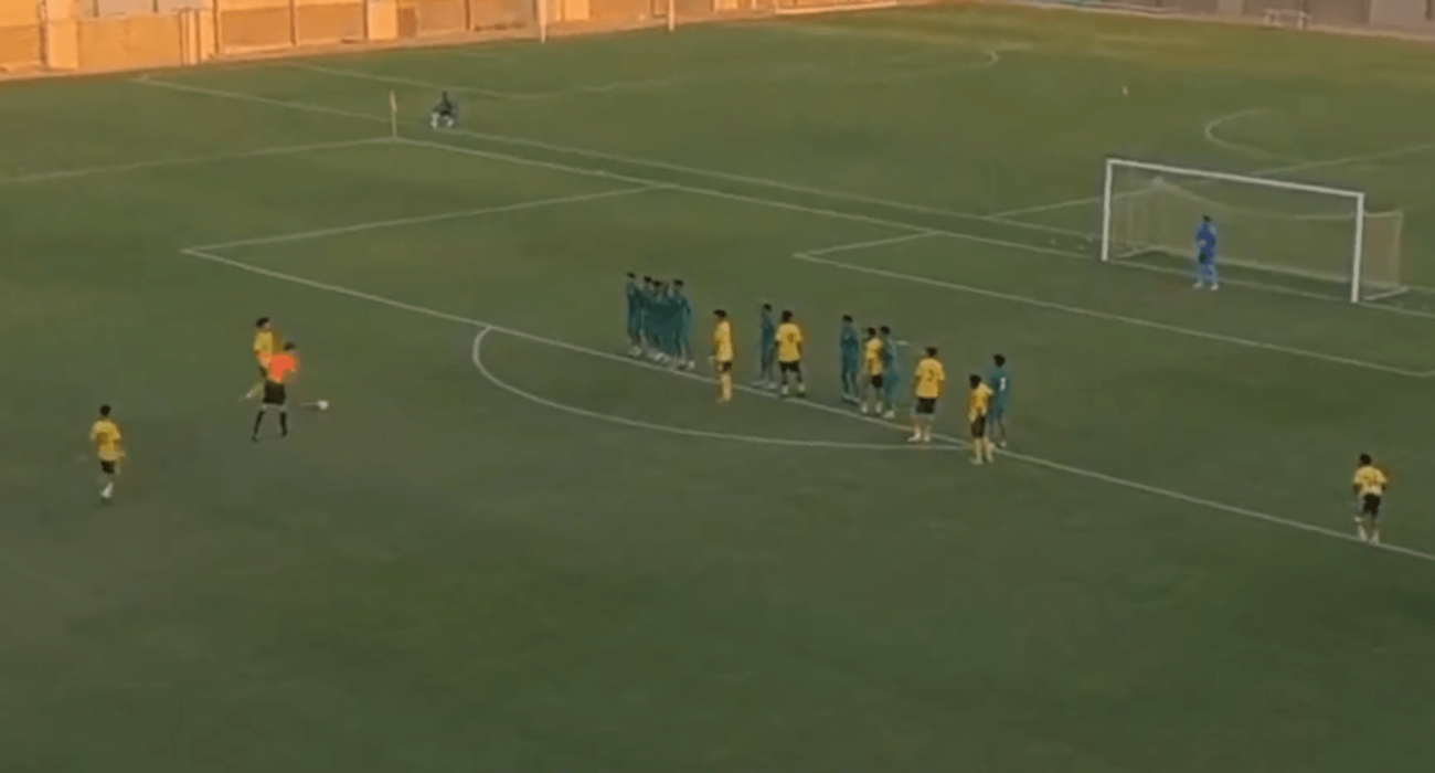 Το γκολ του Κριστιάνο Ρονάλντο Τζούνιορ / Screenshot