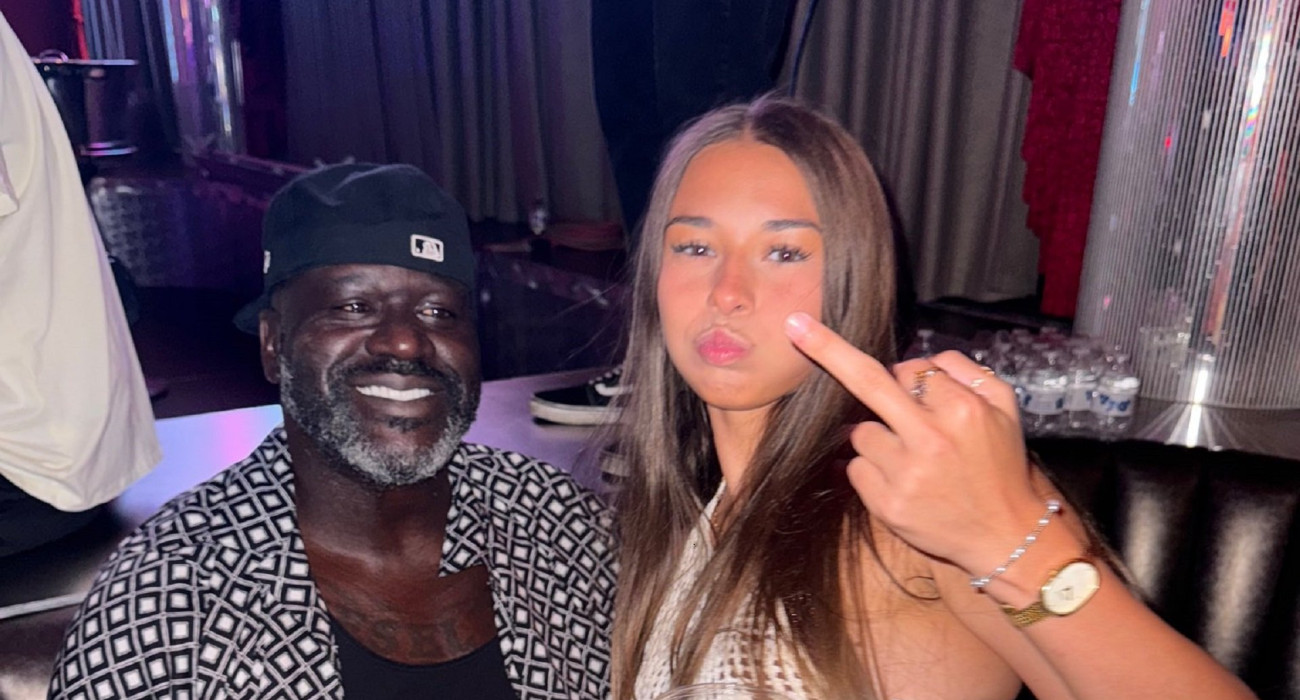 O Σακίλ Ο' Νιλ με το πασίγνωστο μοντέλο του Only Fans