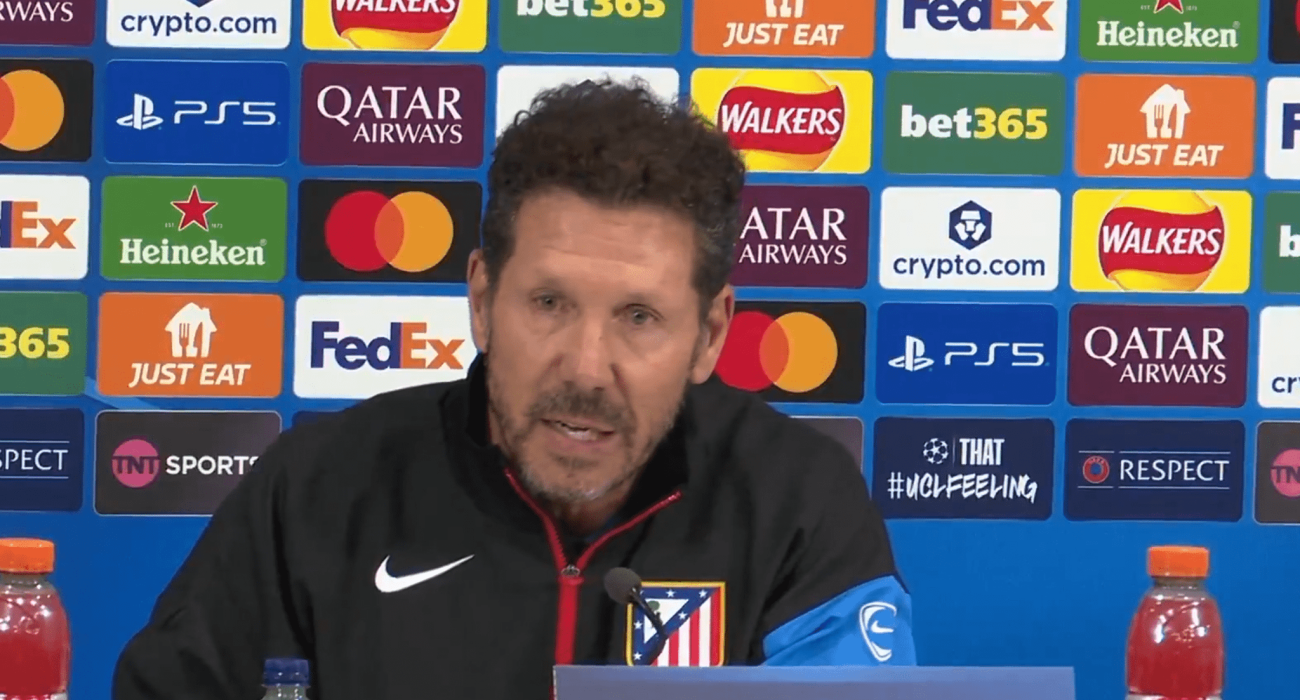 Ο Ντιέγκο Σιμεόνε / Screenshot