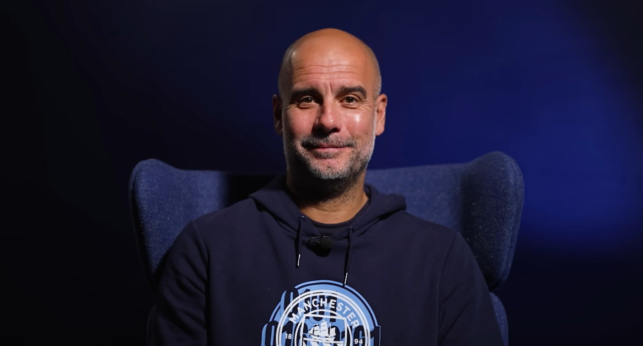 Ο Πεπ Γκουαρδιόλα / Screenshot