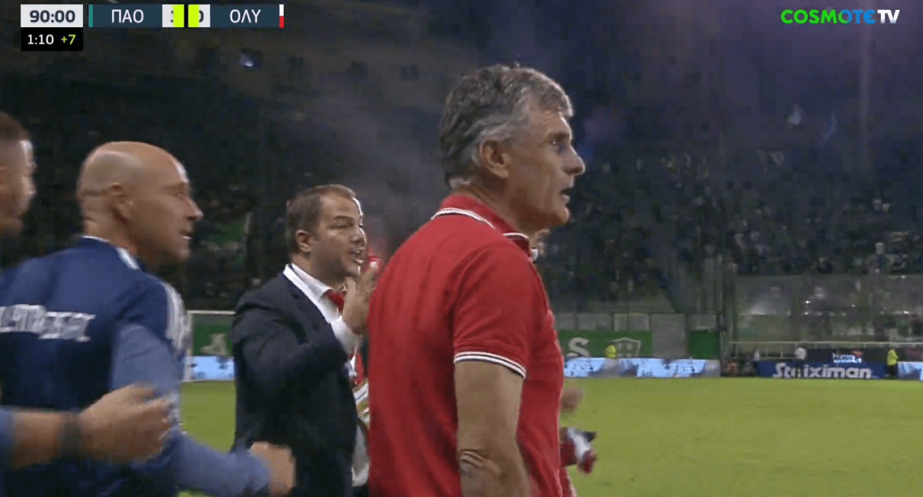 Ο πανηγυρισμός του Χοσέ Λουίς Μεντιλίμπαρ / Screenshot