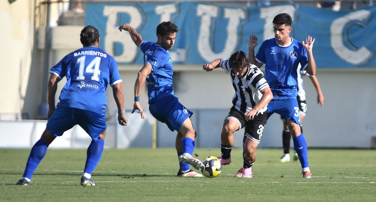 Φάση από το ματς Νίκη Βόλου - ΠΑΟΚ Β / Πηγή: Eurokinissi
