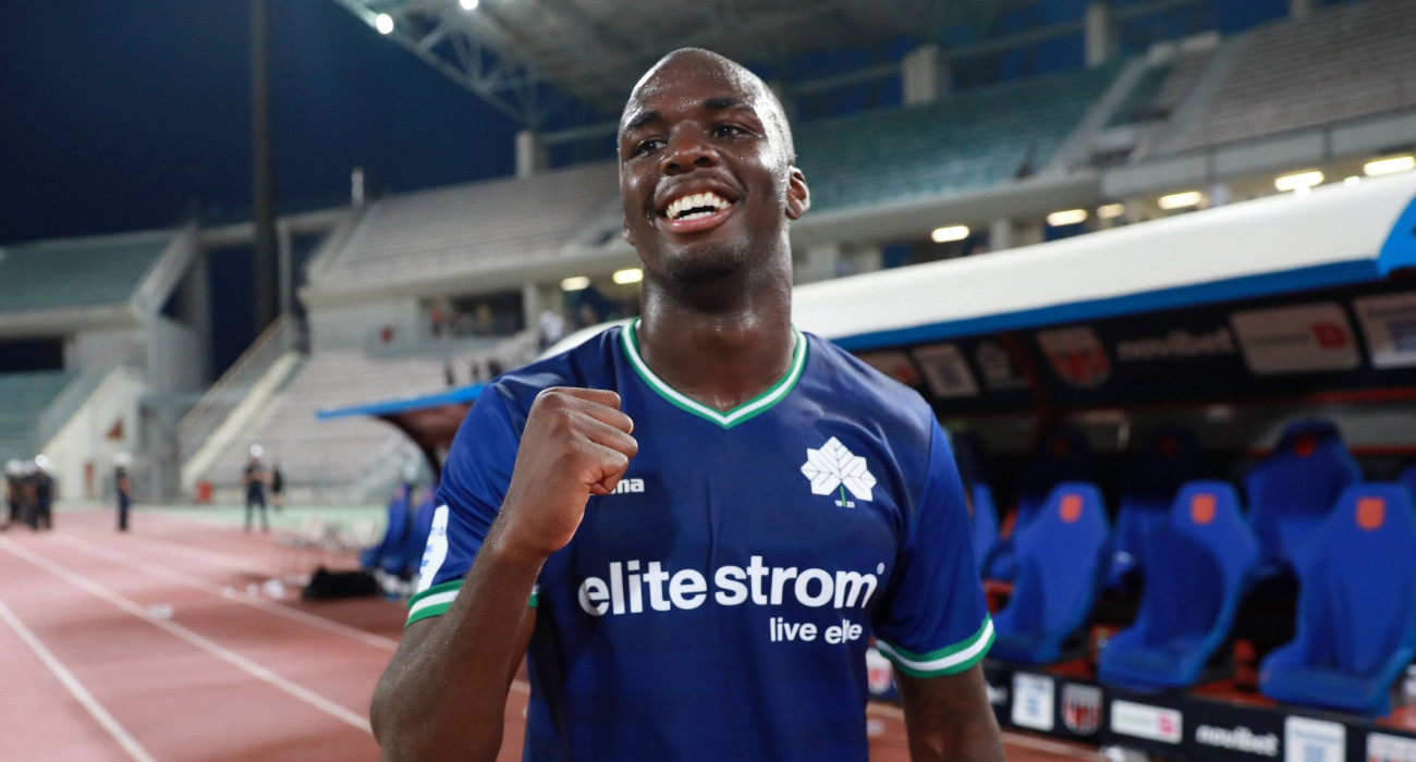 Ο Ανδρέας Τεττέη πανηγυρίζει με την Κηφισιά / Πηγή: Intime