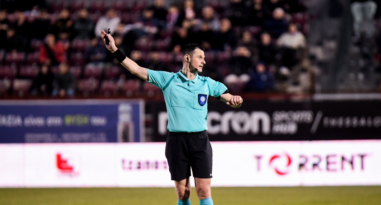 Ο διαιτητής Τσιμεντερίδης  / Πηγή: Eurokinissi