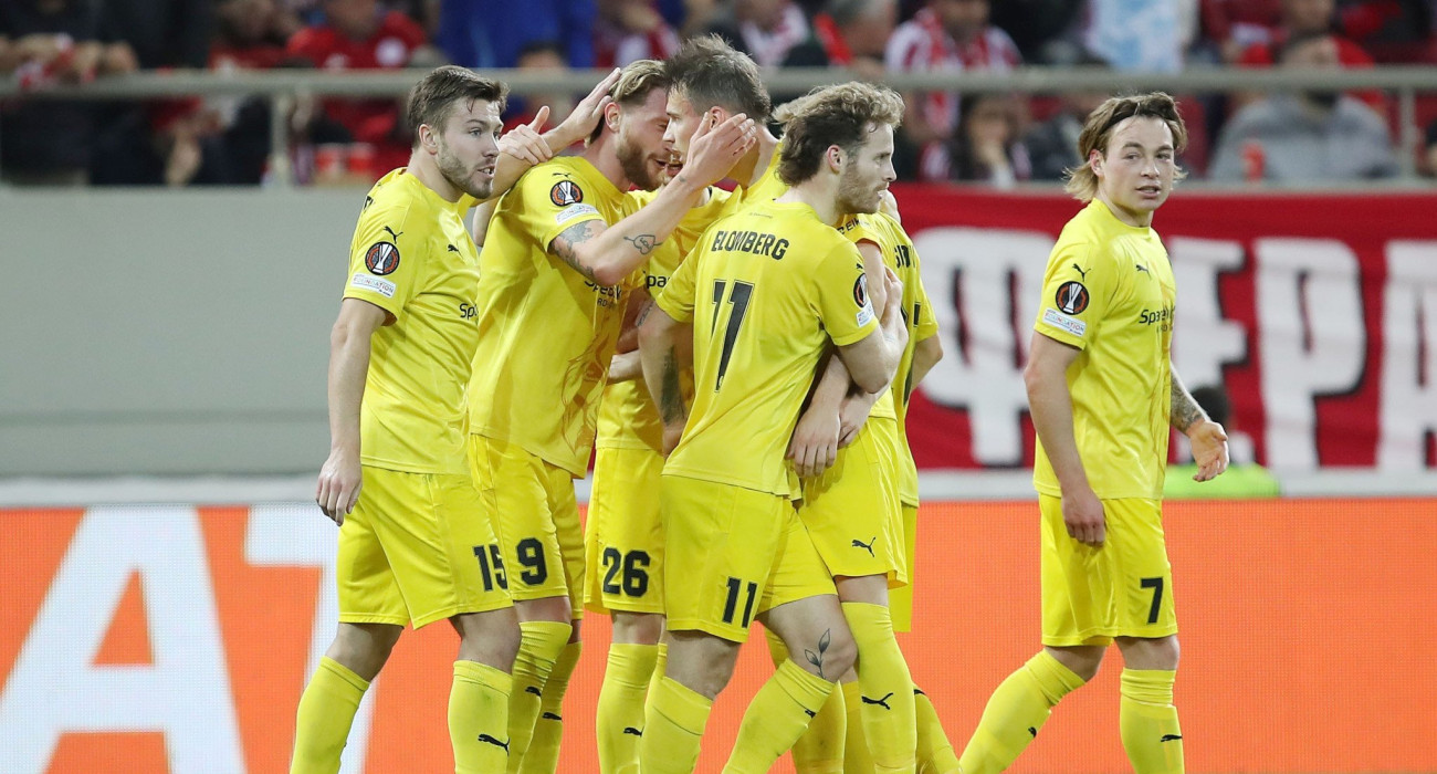 Οι παίκτες της Μπόντο Γκλιμτ πανηγυρίζουν / Πηγή: Intime